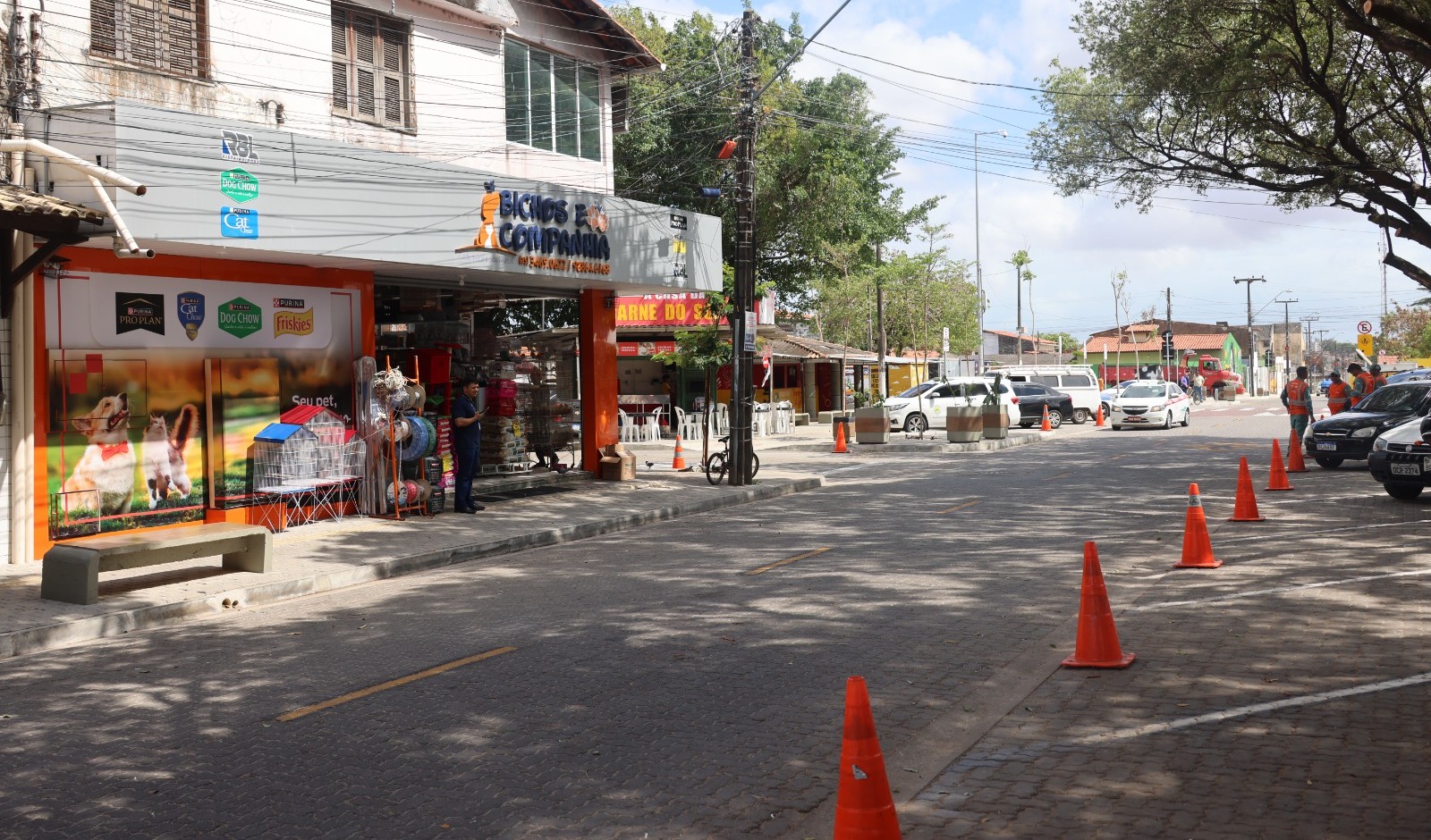 rua do José Walter que recebeu obras do Meu Bairro Empreendedor